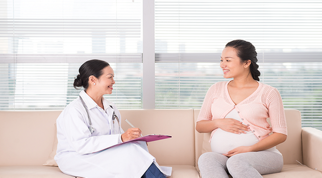 Пренатални грижи, преглед на бременността при майки през втория триместър