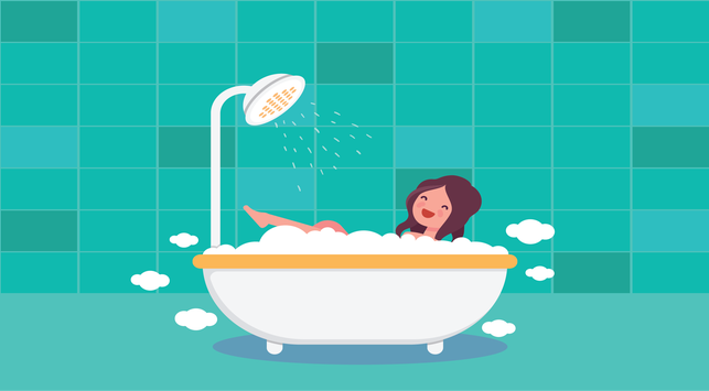 Влиянието на твърде честото вземане на горещ душ